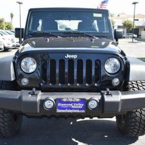 2017 Jeep Wrangler Unlimited Black Clearcoat