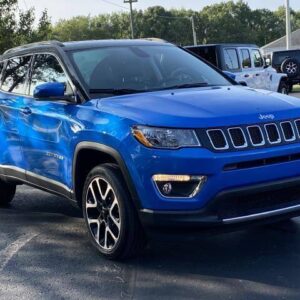 2017 Jeep Compass Laser Blue Pearlcoat